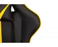 Кресло игровое Zombie A4 черный/желтый эко.кожа с подголов. крестовина пластик-foto7