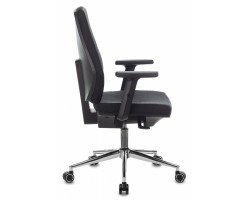 Кресло Бюрократ CH-545SL черный 38-418 крестовина металл хром-foto3