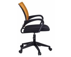 Кресло Бюрократ CH-695NLT оранжевый TW-38-3 сиденье черный TW-11 сетка/ткань крестовина пластик-foto3