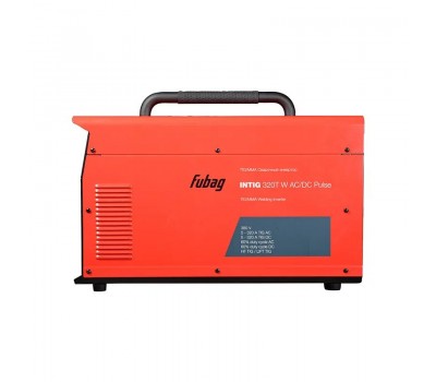 FUBAG Сварочный инвертор INTIG 320 T W AC/DC PULSE с горелкой FB TIG 26 5P 4m FUBAG Сварочный инвертор INTIG 320 T W AC/DC PULSE с горелкой FB TIG 26 5P 4m