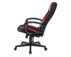 Кресло игровое Zombie 9 черный/красный текстиль/эко.кожа крестовина пластик-foto5