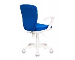 Кресло детское Бюрократ KD-W10AXSN синий 26-21 крестовина пластик пластик белый-foto4
