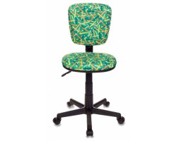 Кресло детское Бюрократ CH-204NX зеленый карандаши крестовина пластик-foto2