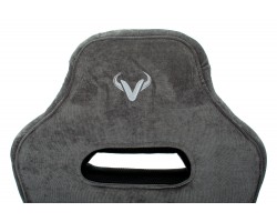 Кресло игровое Zombie VIKING 6 KNIGHT Fabric серый/черный с подголов. крестовина металл-foto11