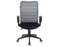 Кресло Бюрократ CH-599AXSN серый TW-32K03 сиденье черный TW-11 сетка/ткань крестовина пластик-foto2