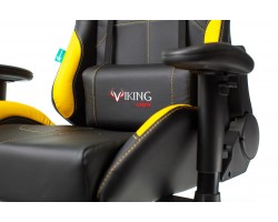 Кресло игровое Zombie VIKING 5 AERO черный/желтый эко.кожа с подголов. крестовина пластик-foto8