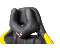 Кресло игровое Zombie VIKING 5 AERO черный/желтый эко.кожа с подголов. крестовина пластик-foto9