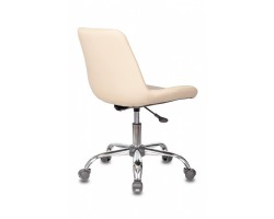 Кресло Бюрократ CH-350SL светло-бежевый текстиль/эко.кожа крестовина металл хром-foto4