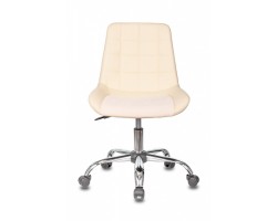Кресло Бюрократ CH-350SL светло-бежевый текстиль/эко.кожа крестовина металл хром-foto2