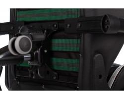 Кресло игровое Zombie VIKING TANK черный/оранжевый/белый эко.кожа с подголов. крестовина металл-foto12