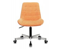 Кресло Бюрократ CH-350M оранжевый Velvet 72 крестовина металл-foto2