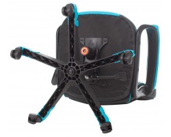 Кресло игровое Zombie GAME 17 черный/синий текстиль/эко.кожа крестовина пластик-foto11