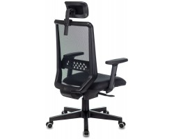 Кресло руководителя Бюрократ EXPERT черный TW-01 38-418 сетка/ткань с подголов. крестовина пластик-foto4