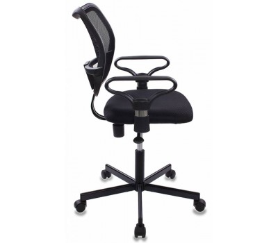 Кресло Бюрократ CH-799M черный сиденье черный TW-11 сетка/ткань крестовина металл Кресло Бюрократ CH-799M черный сиденье черный TW-11 сетка/ткань крестовина металл