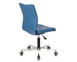 Кресло Бюрократ CH-330M синий Orion-03 эко.кожа крестовина металл хром-foto4