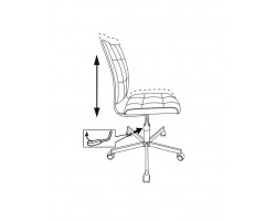 Кресло Бюрократ CH-330M синий Orion-03 эко.кожа крестовина металл хром-foto6