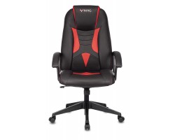 Кресло игровое Zombie Viking-8 черный/красный эко.кожа крестовина пластик-foto2