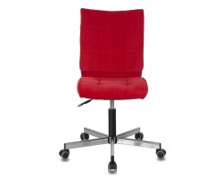 Кресло Бюрократ CH-330M красный Velvet 88 крестовина металл хром-foto2