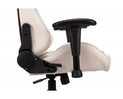 Кресло игровое Zombie VIKING X Fabric белый/серо-голубой с подголов. крестовина пластик-foto11