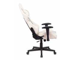 Кресло игровое Zombie VIKING X Fabric белый/серо-голубой с подголов. крестовина пластик-foto5