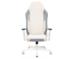 Кресло игровое Zombie EPIC PRO Fabric белый/серо-голубой с подголов. крестовина пластик пластик белый-foto13