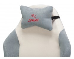 Кресло игровое Zombie EPIC PRO Fabric белый/серо-голубой с подголов. крестовина пластик пластик белый-foto9