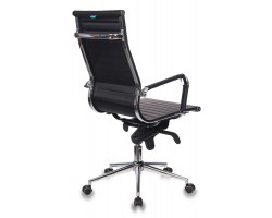 Кресло руководителя Бюрократ CH-883MB черный эко.кожа крестовина металл хром-foto4