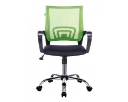 Кресло Бюрократ CH-695NSL салатовый TW-03A сиденье черный TW-11 сетка/ткань крестовина металл хром-foto2