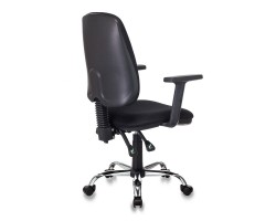 Кресло Бюрократ T-620SL черный TW-11 крестовина металл хром-foto4