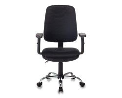 Кресло Бюрократ T-620SL черный TW-11 крестовина металл хром-foto2