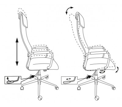 Кресло руководителя Бюрократ KB-9N/ECO бежевый эко.кожа с подголов. крестовина металл хром Кресло руководителя Бюрократ KB-9N/ECO бежевый эко.кожа с подголов. крестовина металл хром