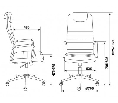 Кресло руководителя Бюрократ KB-9N/ECO бежевый эко.кожа с подголов. крестовина металл хром Кресло руководителя Бюрократ KB-9N/ECO бежевый эко.кожа с подголов. крестовина металл хром