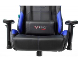 Кресло игровое Zombie VIKING 5 AERO черный/синий эко.кожа с подголов. крестовина пластик-foto6