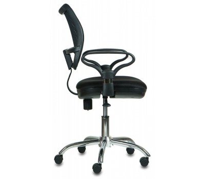 Кресло Бюрократ CH-799SL черный сиденье черный TW-11 сетка/ткань крестовина металл хром Кресло Бюрократ CH-799SL черный сиденье черный TW-11 сетка/ткань крестовина металл хром