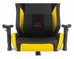 Кресло игровое Zombie HERO CYBERZONE PRO черный/желтый эко.кожа с подголов. крестовина пластик-foto8