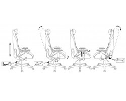 Кресло игровое Zombie HERO CYBERZONE PRO черный/желтый эко.кожа с подголов. крестовина пластик-foto20