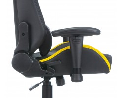 Кресло игровое Zombie HERO CYBERZONE PRO черный/желтый эко.кожа с подголов. крестовина пластик-foto12