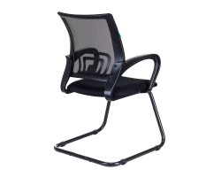 Кресло Бюрократ CH-695N-AV черный TW-01 сиденье черный TW-11 сетка/ткань полозья металл черный-foto4