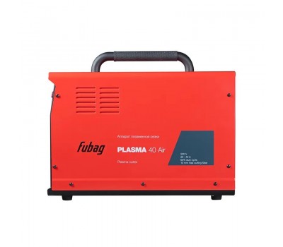 FUBAG Аппарат плазменной резки PLASMA 40 AIR с горелкой для плазмореза FB P60 6m и плазменным соплом и защитным колпаком для FB P40 AIR