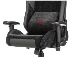 Кресло игровое Zombie EPIC PRO Edition черный текстиль/эко.кожа с подголов. крестовина пластик-foto8