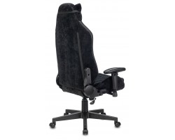 Кресло игровое Zombie EPIC PRO Edition черный текстиль/эко.кожа с подголов. крестовина пластик-foto4