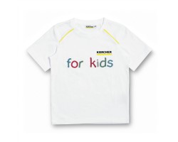 Белая Детская Футболка, Размер 128/134