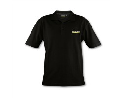 Мужское Поло, Черное, Размер M