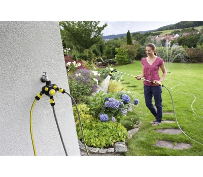 Таймер Для Полива WT 2 + Распределитель 3-Х Канальный G1, G3/4 Для Систем Полива