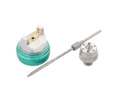 Краскораспылитель AG 801 HVLP, гравитационный, сопло 1.5 мм и 1.8 мм Stels-foto3