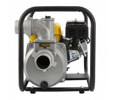 Мотопомпа бензиновая для чистой воды PX-80, 7 л.с, 3, 1000 л/мин, глубина 8 м, напор 30 м Denzel