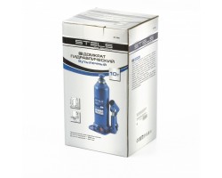 Домкрат гидравлический бутылочный, 10 т, h подъема 222-447 мм Stels-foto3