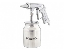 Пистолет пескоструйный с нижним бачком, пневматический Matrix-foto2