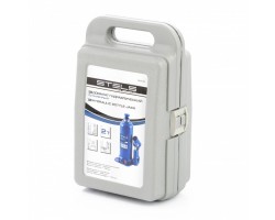 Домкрат гидравлический бутылочный, 2 т, h подъема 178-338 мм, в пластиковом кейсе Stels-foto4