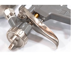 Краскораспылитель пневматический с верхним бачком V 0.6 л, сопло D 1.2, 1.5 и 1.8 мм Matrix-foto3